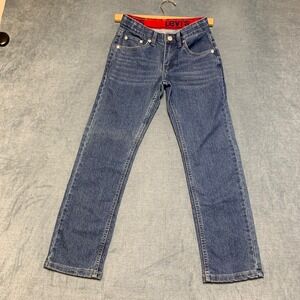Levi's 511 Jeans Women 10 Blue Denim Medium Wash Stretch Streetwear Straight Leg